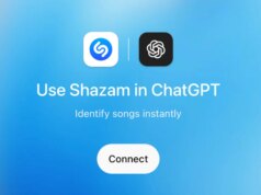 ChatGPT ora ti consente di identificare i brani sul tuo telefono senza avviare l’app Shazam