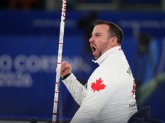 La squadra canadese di curling su sedia a rotelle vince l’oro contro la Cina alle Paralimpiadi