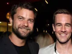 Joshua Jackson rende omaggio a James Van Der Beek