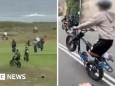 Le fatbike stanno seminando il caos nei ricchi sobborghi balneari di Sydney