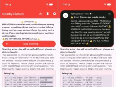 Una nuova app ti avvisa se qualcuno nelle vicinanze indossa occhiali intelligenti