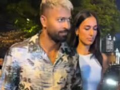 Hardik-Mahieka salpa dalla città in mezzo al fermento del fidanzamento