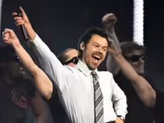 Harry Types esegue “Aperture” ai BRIT Awards 2026