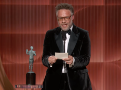 Seth Rogen rende un commovente omaggio a Catherine O’Hara durante gli Actor Awards