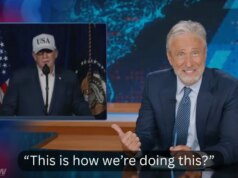 Jon Stewart analizza l’annuncio di Trump sulla guerra contro l’Iran