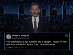Jimmy Kimmel trolla Trump con vecchi filmati in cui parla di Obama e dell’Iran
