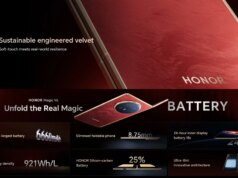 HONOR Magic V6 viene lanciato con una batteria enorme e durata IP69
