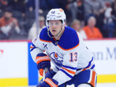 Mattias Janmark degli Oilers viene operato, fuori per la stagione