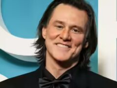 Jim Carrey indossa occhiali da sole dopo la fila del colore degli occhi – GUARDA
