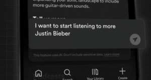 Musica consigliata dall’intelligenza artificiale? Spotify ti dà il potere di personalizzare