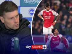 Le critiche di Hurzeler all’Arsenal erano corrette? Ecco le statistiche che vi dicono…