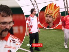 “Continua a parlare, amico!” | Heta e Williams si sfidano in un infuocato gioco di freccette 🔥🎯