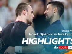 Draper batte Djokovic nel thriller di Indian Wells!