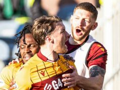 La corsa al titolo di Motherwell è stata interrotta con la sconfitta a Dundee