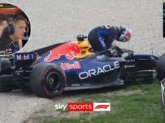 Russell conquista la pole dominante a Melbourne mentre Verstappen cade