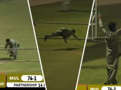 “Abbiamo un uomo ragno qui!” | Un tifoso prende una presa PAZZESCA e poi si tuffa attraverso la recinzione!