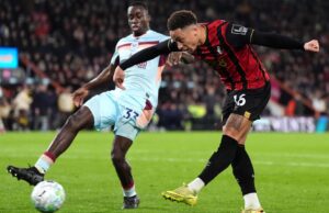 Tavernier colpisce ancora il palo dopo che Bournemouth ha negato il rigore LIVE!