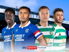 Notizie sulla squadra Rangers vs Celtic IN DIRETTA!