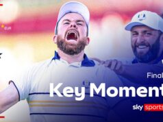 Donald ha ricevuto uno storico terzo periodo come capitano della Ryder Cup europea