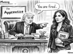 Riflessioni casuali: Donald Trump ha solo una linea rossa. Kristi Noem l’ha attraversato…