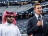 Partita di soccer con bandiera saudita con Tom Brady, stelle della NFL che si muoveranno tra le operazioni in corso in Medio Oriente: rapporto
